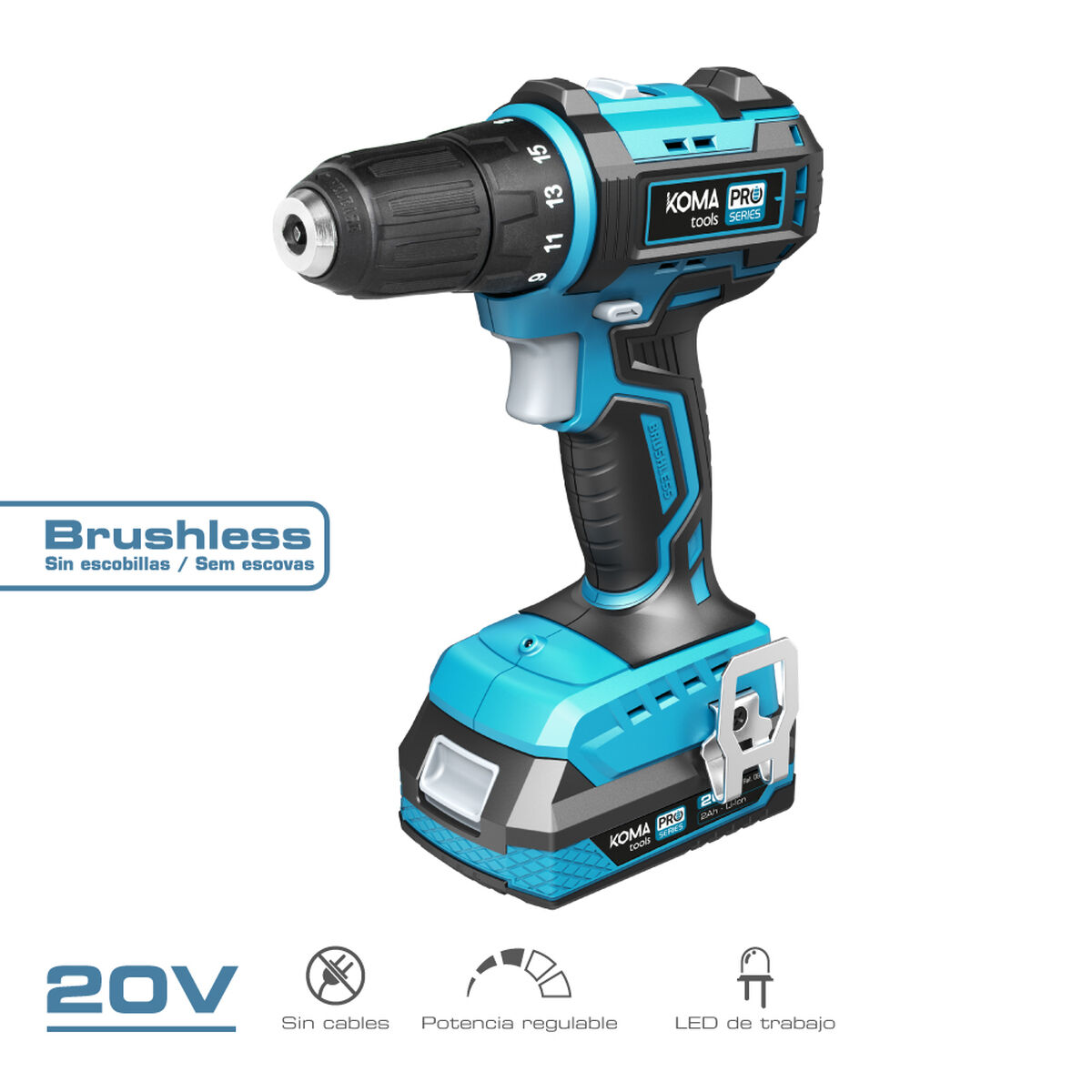 Шофьорска бормашина Koma Tools Pro Series